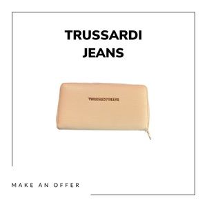 TRUSSARDI JEANS Cream Wallet